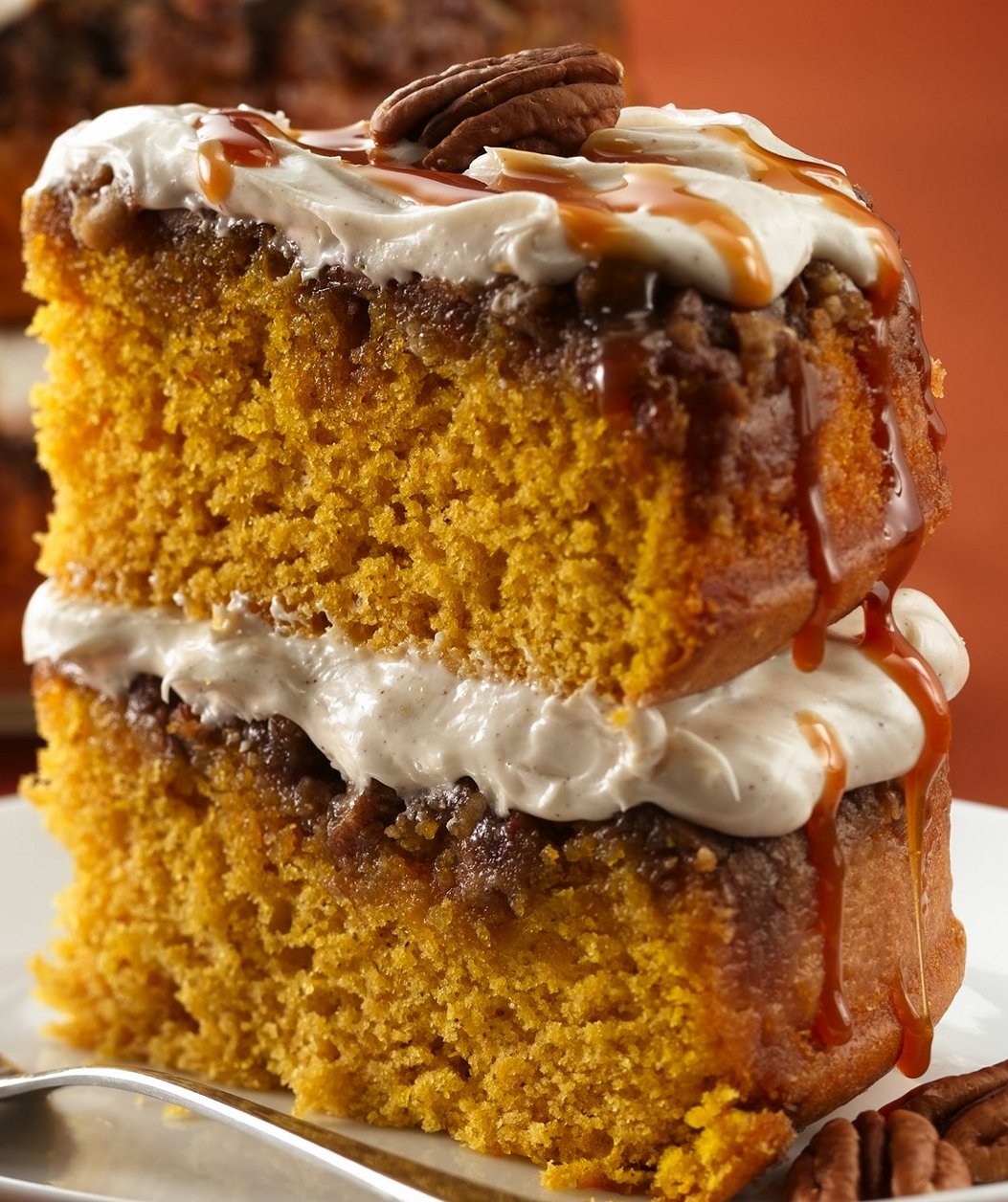 pumpkin cake  : 